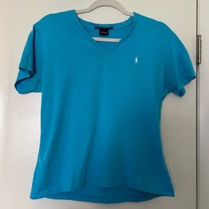 Women’s Ralph Lauren Sport V-Neck Tee